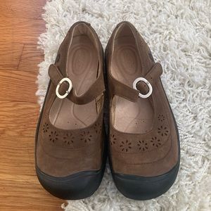 KEEN Mary Jane Floral Buckle Shoe